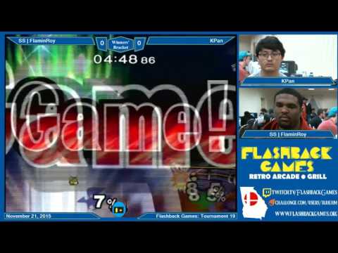 Flashback Games Presents: Tournament 19 - FlaminRoy (Fox) Vs. KPan (Falco) Winners