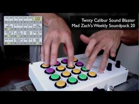 Twnty Calibur Sound Blaster: Mad Zach's DJTT Weekly Soundpack 20
