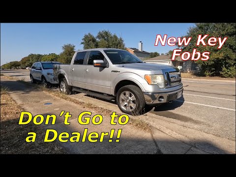 Programming Key Fobs on a 2010 Ford F150
