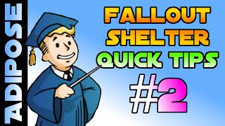 Fallout Shelter Tips! #2 Merging vs Upgrading