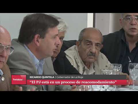 “El PJ está en un proceso de reacomodamiento”, dijo el gobernador de La Rioja