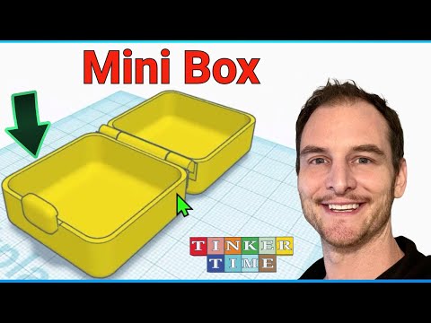 How To Make: Mini Box Using Tinkercad For 3D Printing - Tinker Time