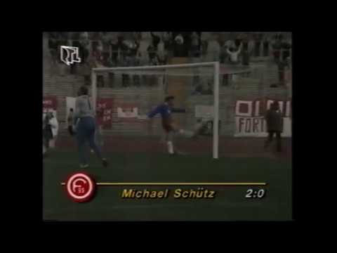 1988 Fortuna Düsseldorf - SC Freiburg 4:0 | Tore: 2x Sven Demandt, 1x Michael Schütz und Ralf Loose