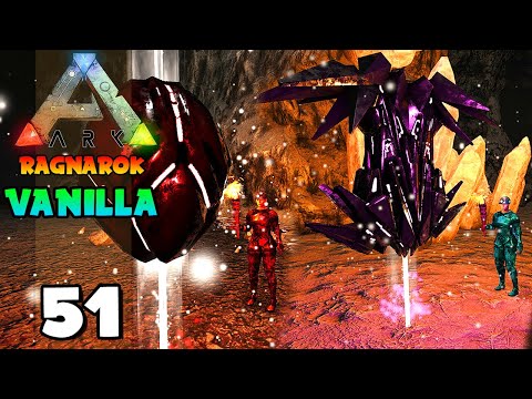 MUITO ESCURO!!! DOIS ARTEFATOS NA MESMA CAVERNA DO ASTUTU E DO IMUNE !!! ARK: RAGNAROK (VANILLA) 51