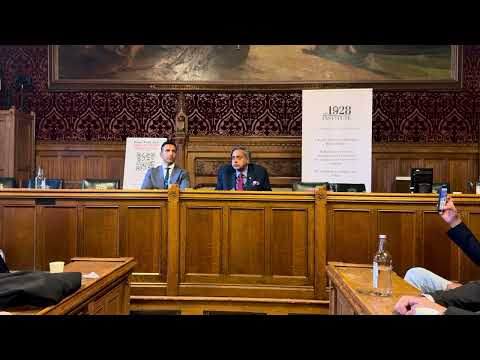 Dr Shashi Tharoor at the House of Commons, UK Parliament, July 2025