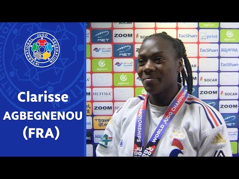 Clarisse AGBEGNENOU (FRA) - World Judo Championships Doha 2023 GOLD Medalist / - 63 kg
