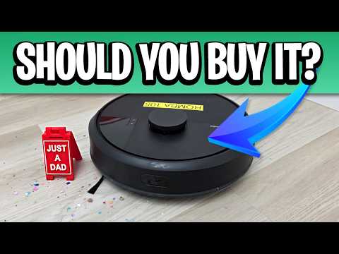 iRobot Roomba 105 Vac Robot Vacuum - Easy to use, Intense Power-Lifting Suction, LiDAR Navigation, Multi-Surface Cleaning, Cleans in Neat Rows, Self-Charging video review thumbnail