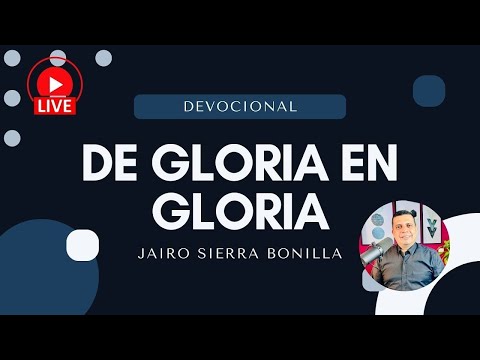 Mi Devocional Hoy (#1727) – De Gloria en Gloria | Viernes 16 de Enero  de 2026