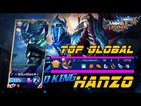 Offlaner Hanzo The Strongest Ninja Has Arrived!!   Top 1 Global Hanzo  1080 x 1920