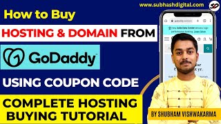 Godaddy se Hosting & Domain Kaise Kharide 2023 | How to Buy Web Hosting From GoDaddy | Cheap Hosting