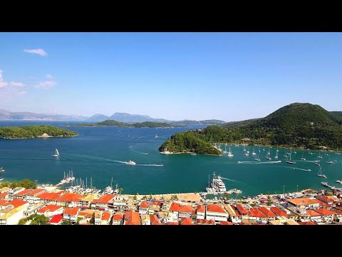 Lefkada aerial shots Nidri- perigiali Greece (xiaomi mi drone 4k)