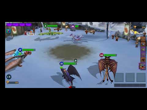 How to Train your Dragon Rise of Berk Brawl !!!