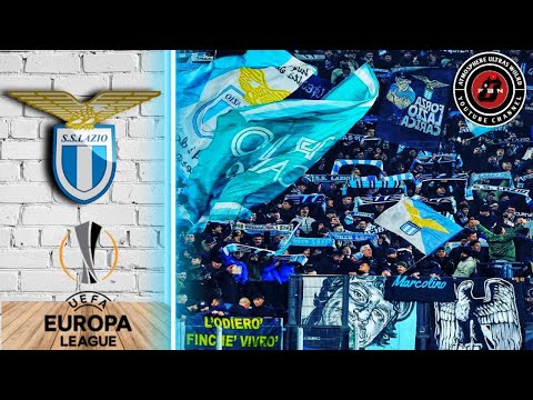 🔵⚪ ULTRAS LAZIO Atmosphere Match against CFR Cluj 1-0 UEFA Conference League