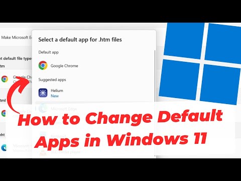 How to Change Default Apps in Windows 11 (File Association)