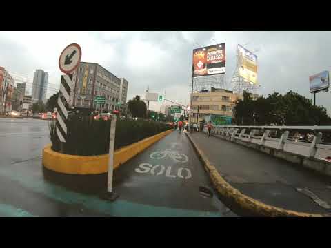 After rain commute home