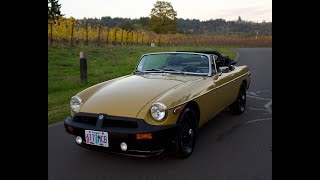 Video Thumbnail for 1976 MG MGB