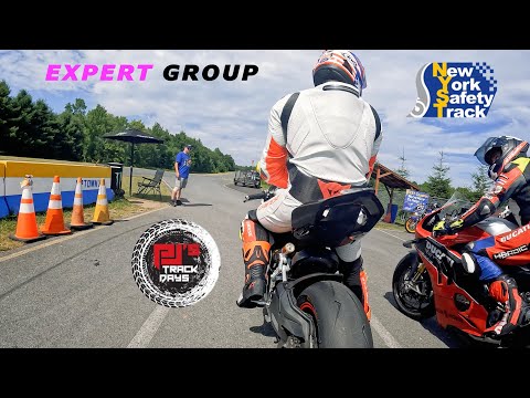 V4R EXHAUST EXPLODES! - YAMAHA R6 VS DUCATI | PJ's TRACK DAYS @ NYST | EXPERT GROUP | 7/7/25