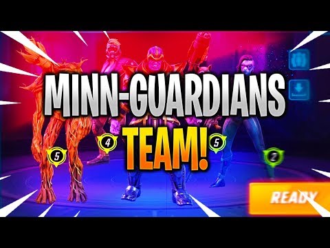 Minn Erva/ Guardians Team! - MARVEL Strike Force - MSF