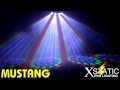 X-732 LED MUSTANG Xstatic Pro Lighting 7 Lens RGBW 385 LEDs Moonlight DMX Effect pro dj club stage