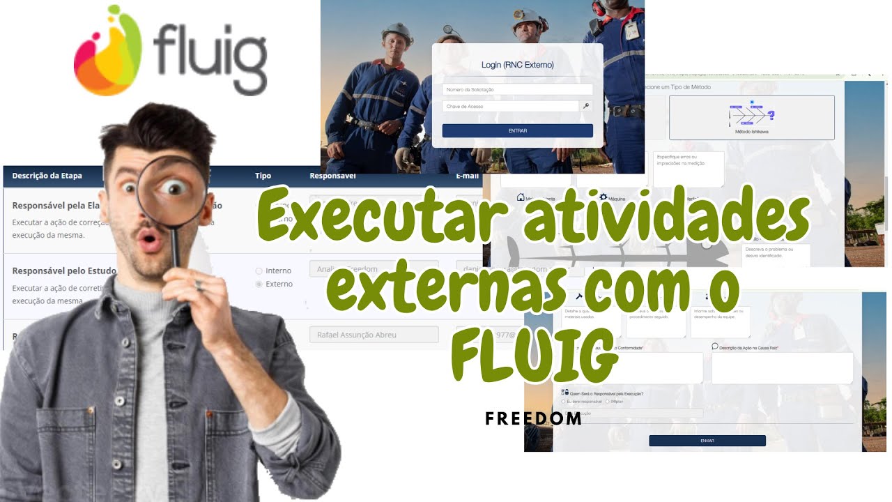 Gestão Eficiente de Atividades Externas e Registro de Não Conformidade com Apenas Uma Licença FLUIG