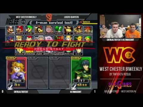 WCS 6/11/2016 Singles: Ctrlaltdefeat (Peach) vs Ultimascout (Marth) - Losers Round 5