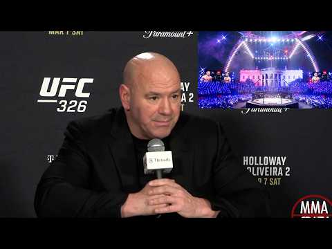Dana White immediate reaction to The UFC White House announcement