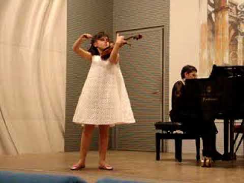 Georgi Zlatev-Cherkin  -  Sevdana by Slavina Teneva,11years old