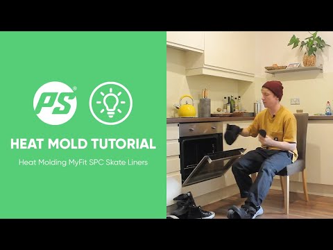 Heat molding MyFit SPC skate liners