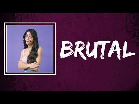 Olivia Rodrigo - brutal (Lyrics)