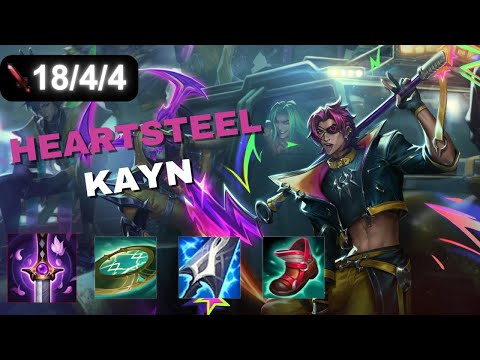 THIS SKIN IS BEST IN GAME! | Heartsteel Kayn Jungle Gameplay
