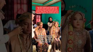 Download lagu MUA Langsung Tutup Wajah Saat Dilirik Cemburu Pengantin Wanita! | Kasihan Juga Ka MUA nya #shorts mp3