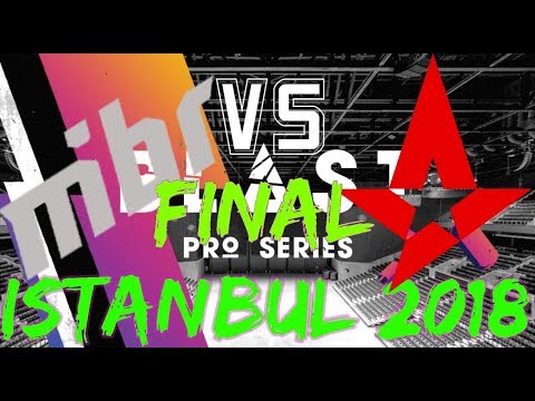 MIBR vs Astralis - Grand Final - BLAST Pro Series Istanbul 2018 Highlights CSGO - Map1 - Train