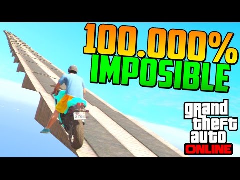 100.000% IMPOSIBLE!! ULTRA DIFICIL!! - Gameplay GTA 5 Online Funny Moments
