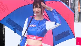 【 生田ちむさん  WAKOS GIRLS 】SUPERGT  ピットウォークの模様  SUGO  2024.09.22