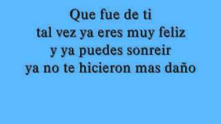 Los Rehenes- Que fue de ti