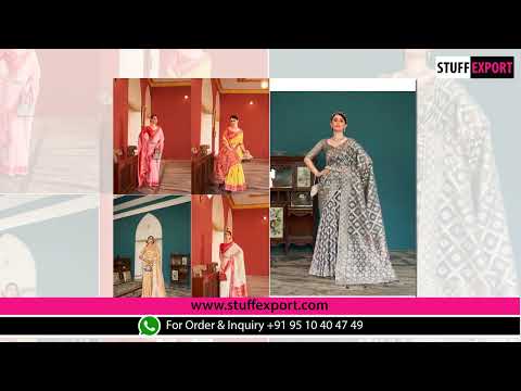 Stuff Export presents Ranjini Exclusive Designer Banarasi Silk Saree Collection Full Catalog