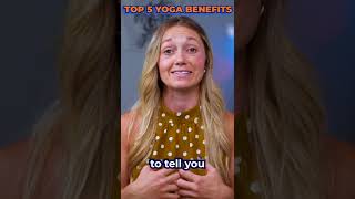 The Top 5 Benefits Of Yoga! #yoga