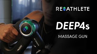 DEEP4s: Percussive Therapy Massage Gun for Athletes