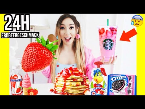 ERDBEERGESCHMACK bestimmt 24 STUNDEN mein LEBEN (alles KAUFEN und ESSEN)