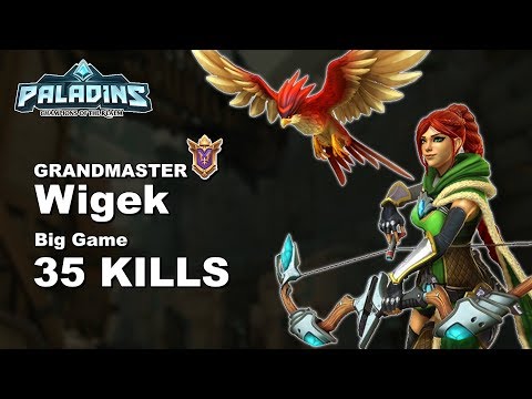 Wigek Cassie 35 KILLS!! Paladins GM (TOP 11) Ranked Gameplay