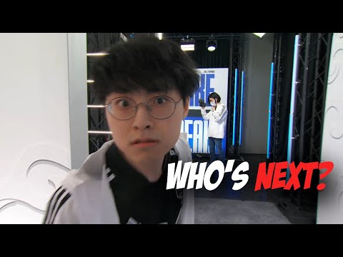 Showmaker creepy face after winning vs T1