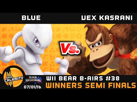 WBB #38 | CT Vex Kasrani (DK) vs LoF Blue (Mewtwo, Zard) - Winners Semi Finals - Smash Wii U