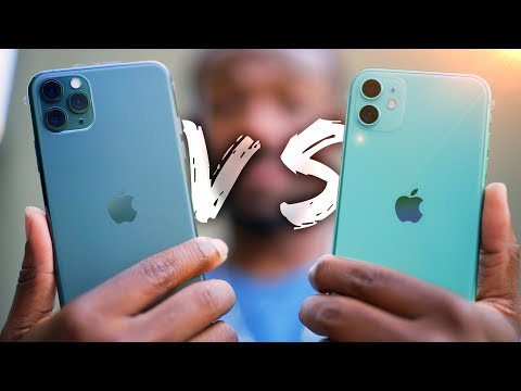 iPhone 11 vs iPhone 11 Pro Hands On!  - What's the Difference?