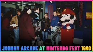 Johnny Arcade at Nintendo PowerFest 1990.