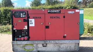 디젤 발전기 Europower EPSR100TDE 100 kVA VOLVO TAD531GE Leroy Somer agrgegaat generato | 이미지 4 - Machineryline