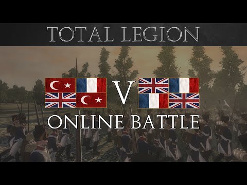 Napoleon Total War Online Battle #014: 4 V 4 Chaos!
