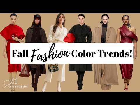 Fall 2023 Fashion Trend Colors to Try