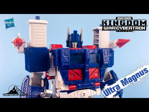 Transformers War for Cybertron Kingdom Leader Class ULTRA MAGNUS Video Review