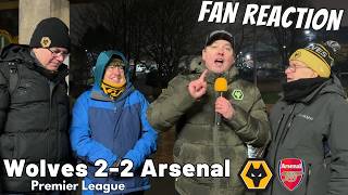 Download lagu KARMA 🤩 WOLVES 2-2 ARSENAL Instant Fan Reaction | Premier League mp3