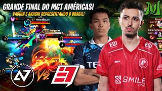 BRASIL vs ESTADOS UNIDOS NA GRANDE FINAL DO MCT AMERICAS | ALPHA7 NORTH vs ENTITY7 - MCT Américas